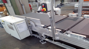 Airport conveyor line assembly