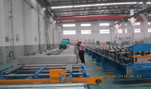 Metal tile manufacturing, assembly and commissioning